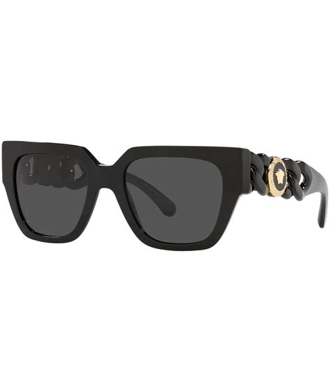 versace 53mm square sunglasses|Versace shield sunglasses women.